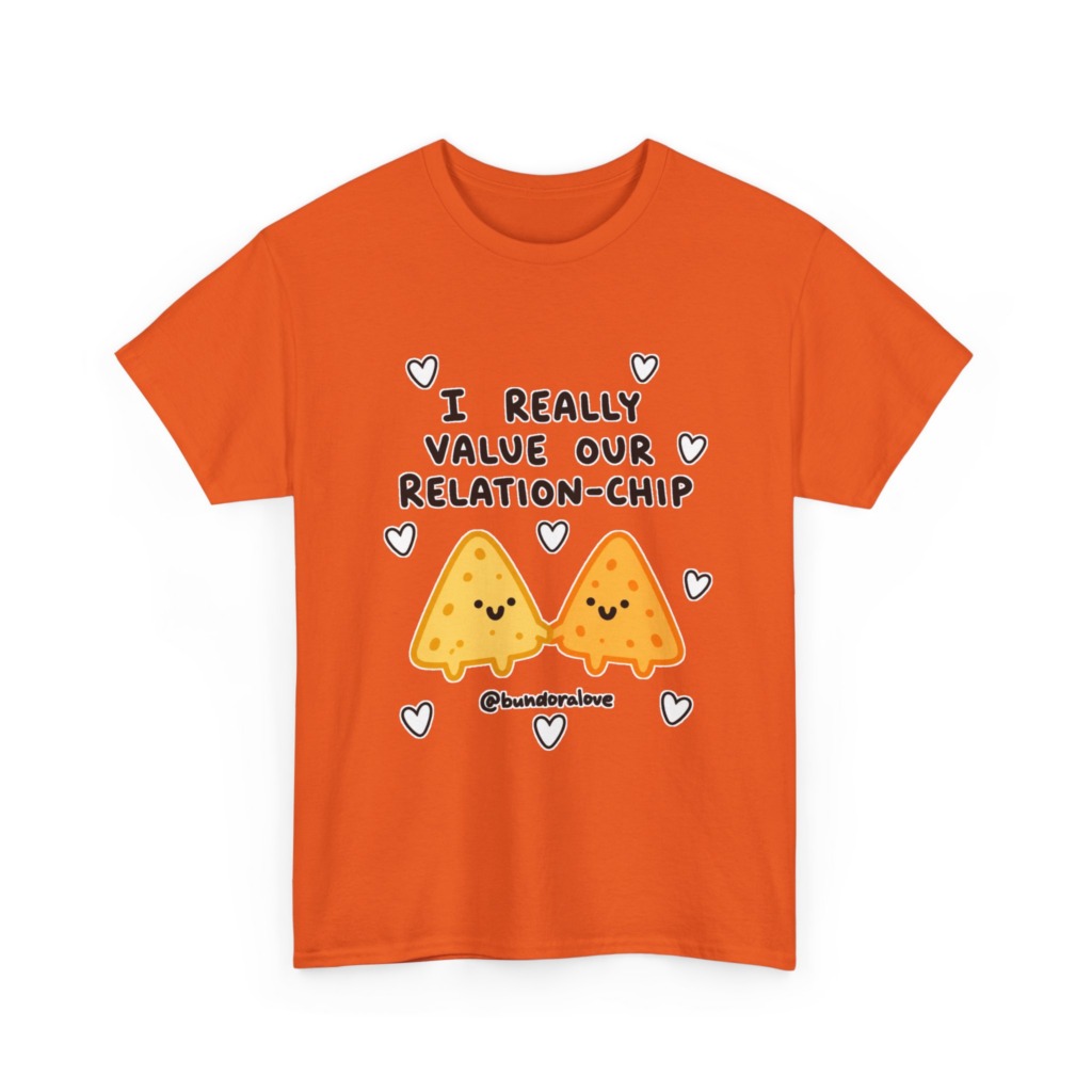 T-Shirt: Cute Nacho 'Relation-Chip' Graphic