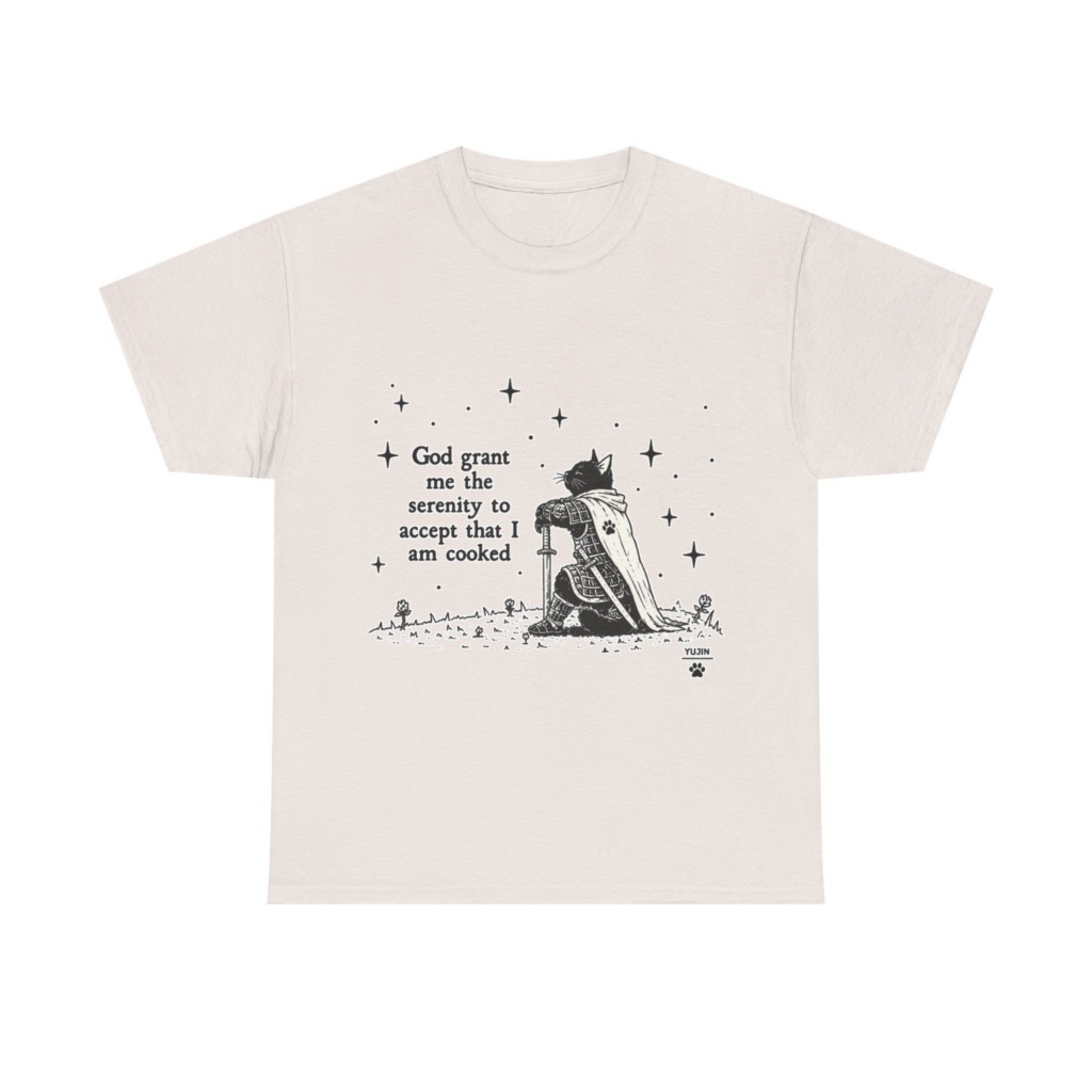 Cat Knight 'I Am Cooked' Graphic Tee
