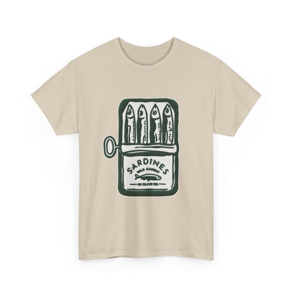 Embroidered Sardine Can Patch