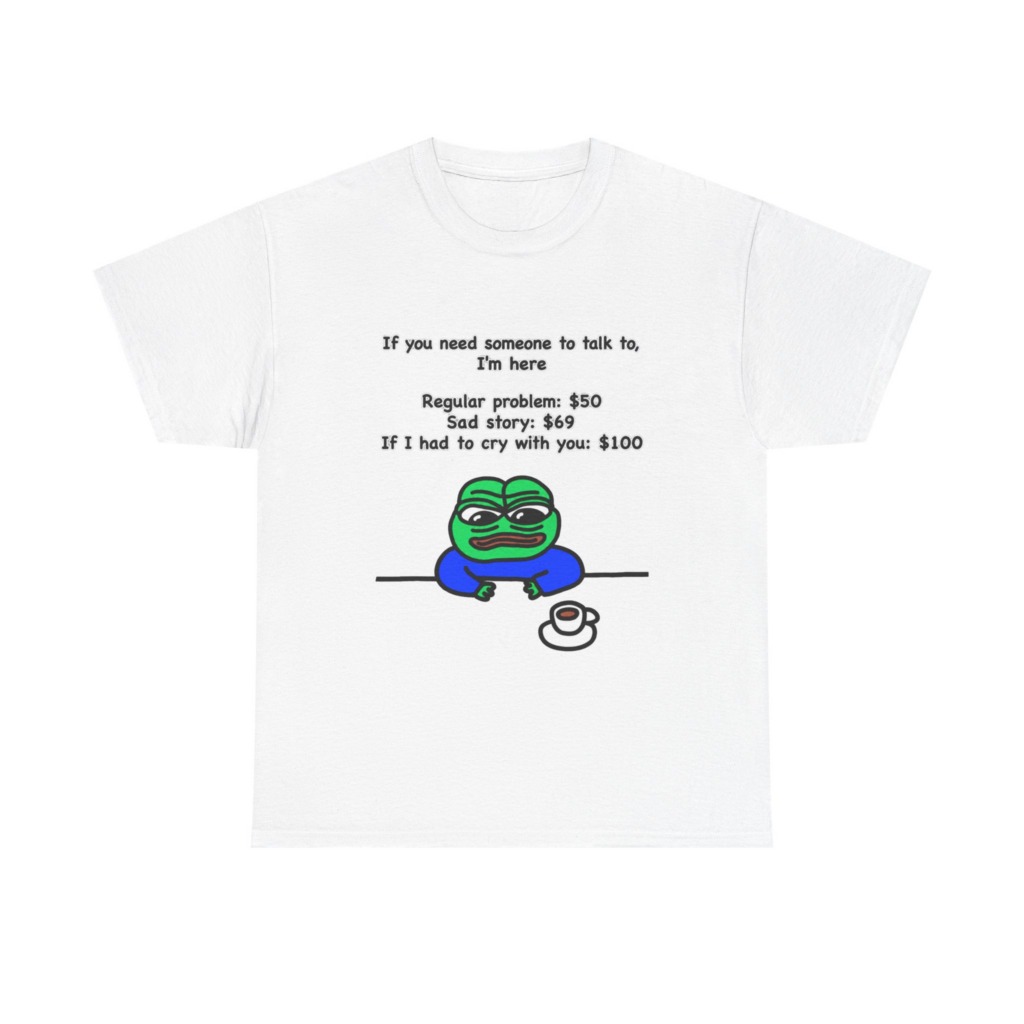 T-Shirt: Pepe the Frog Listener Meme