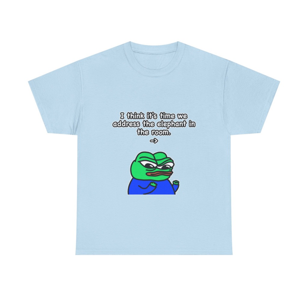 Pepe Frog 'Elephant in the Room' T-Shirt