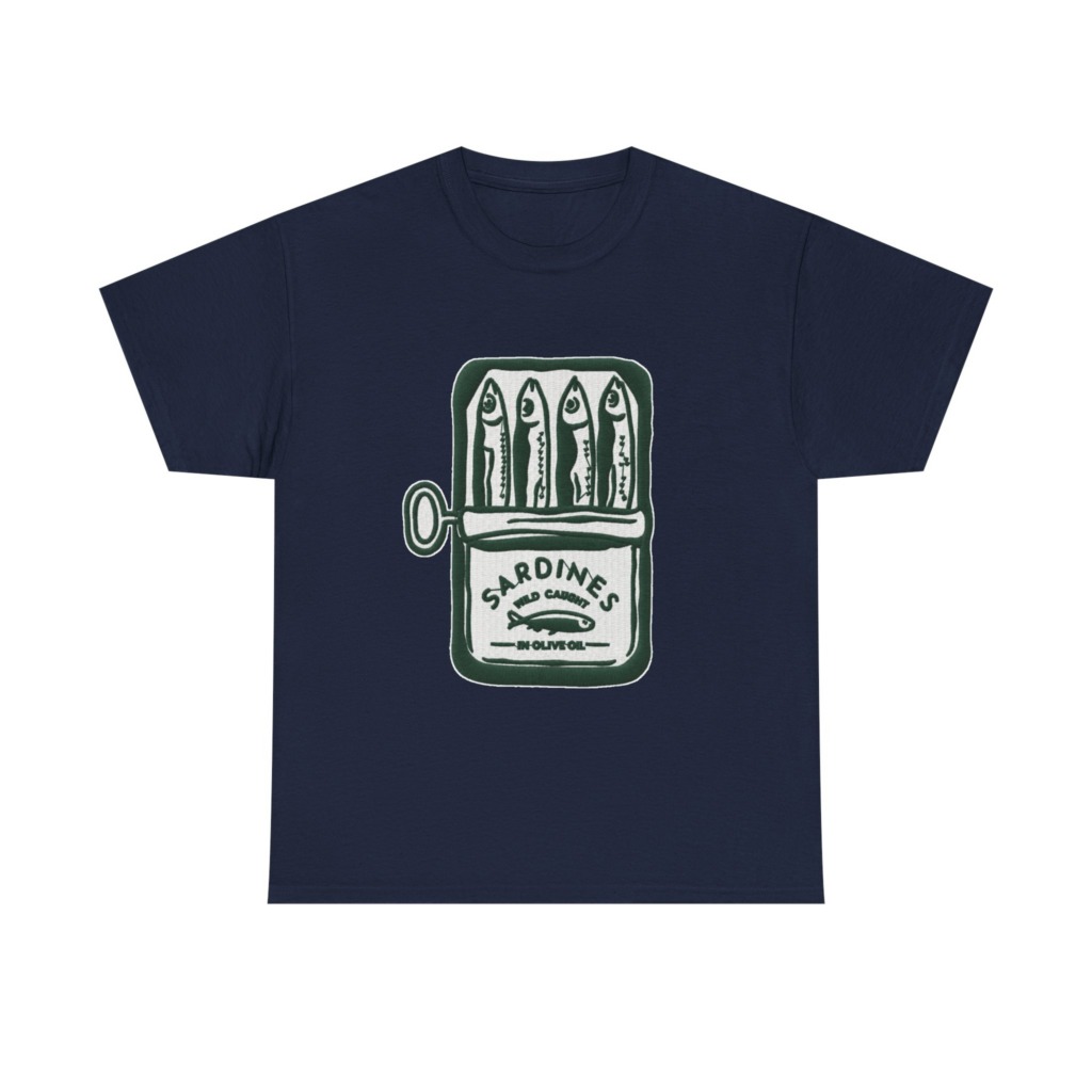 Embroidered Sardine Can Patch