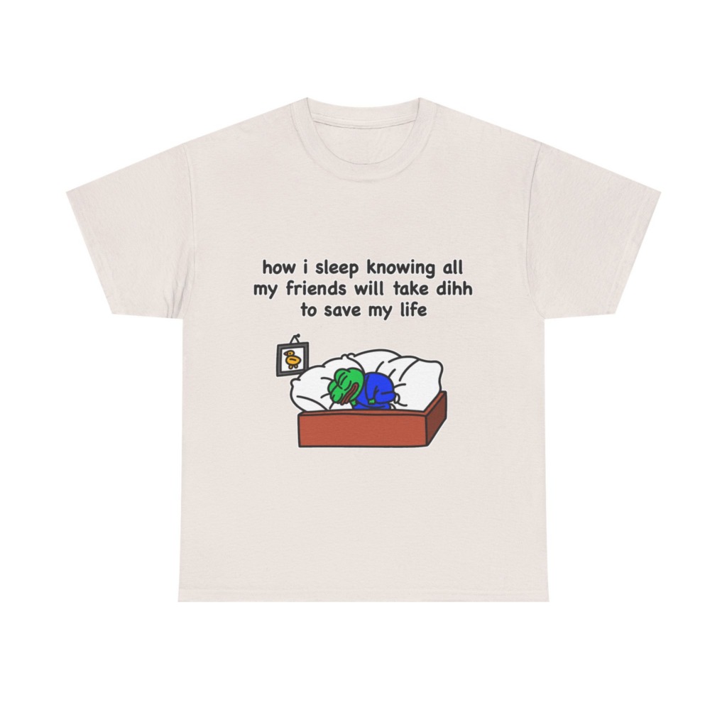 Pepe Frog 'How I Sleep' Meme Graphic Tee