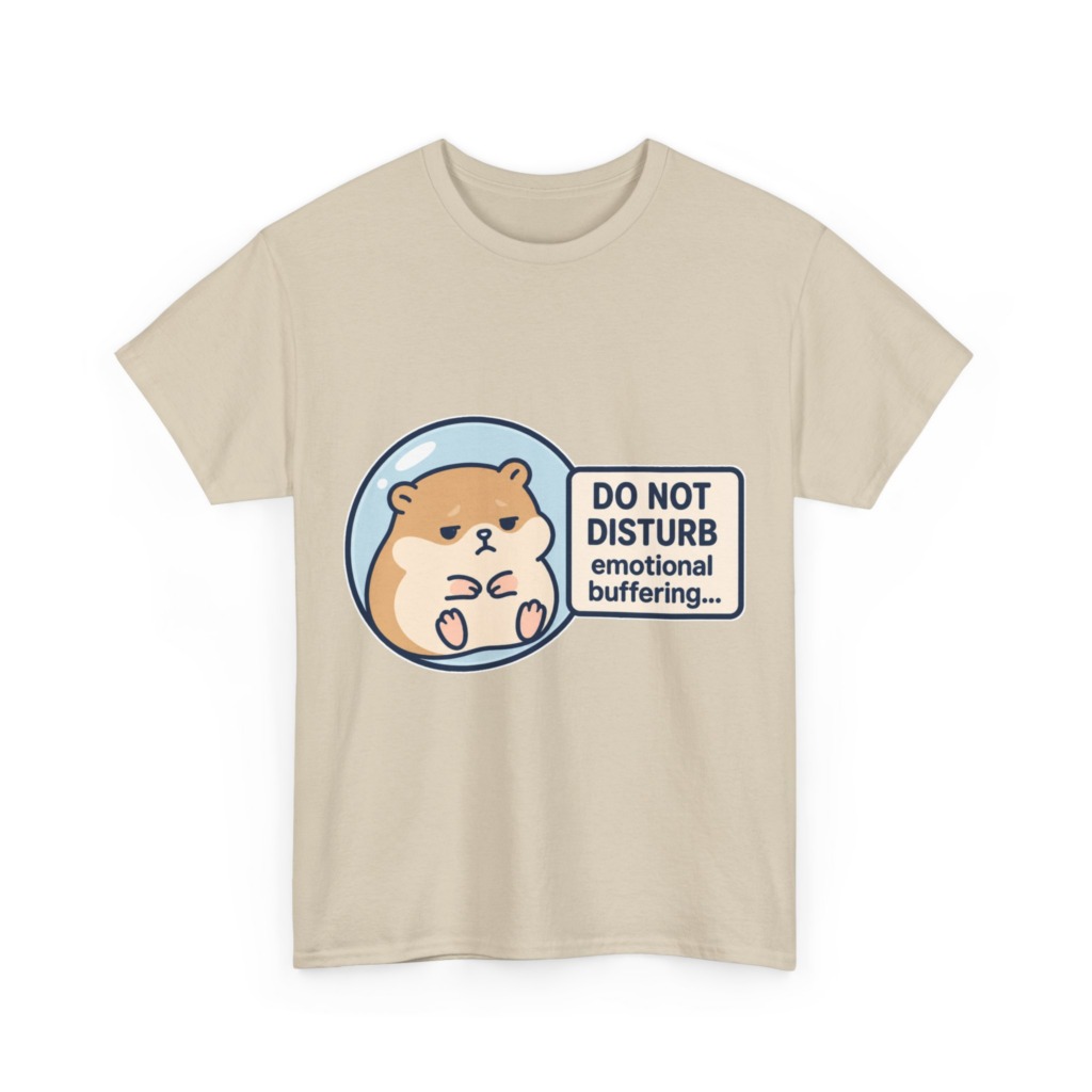 Graphic Tee: Emotional Buffering Hamster