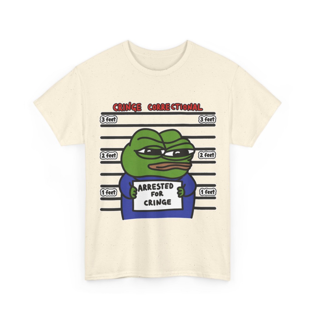Pepe the Frog Cringe Correctional T-Shirt