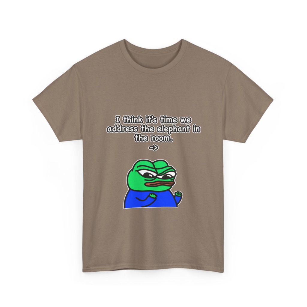 Pepe Frog 'Elephant in the Room' T-Shirt