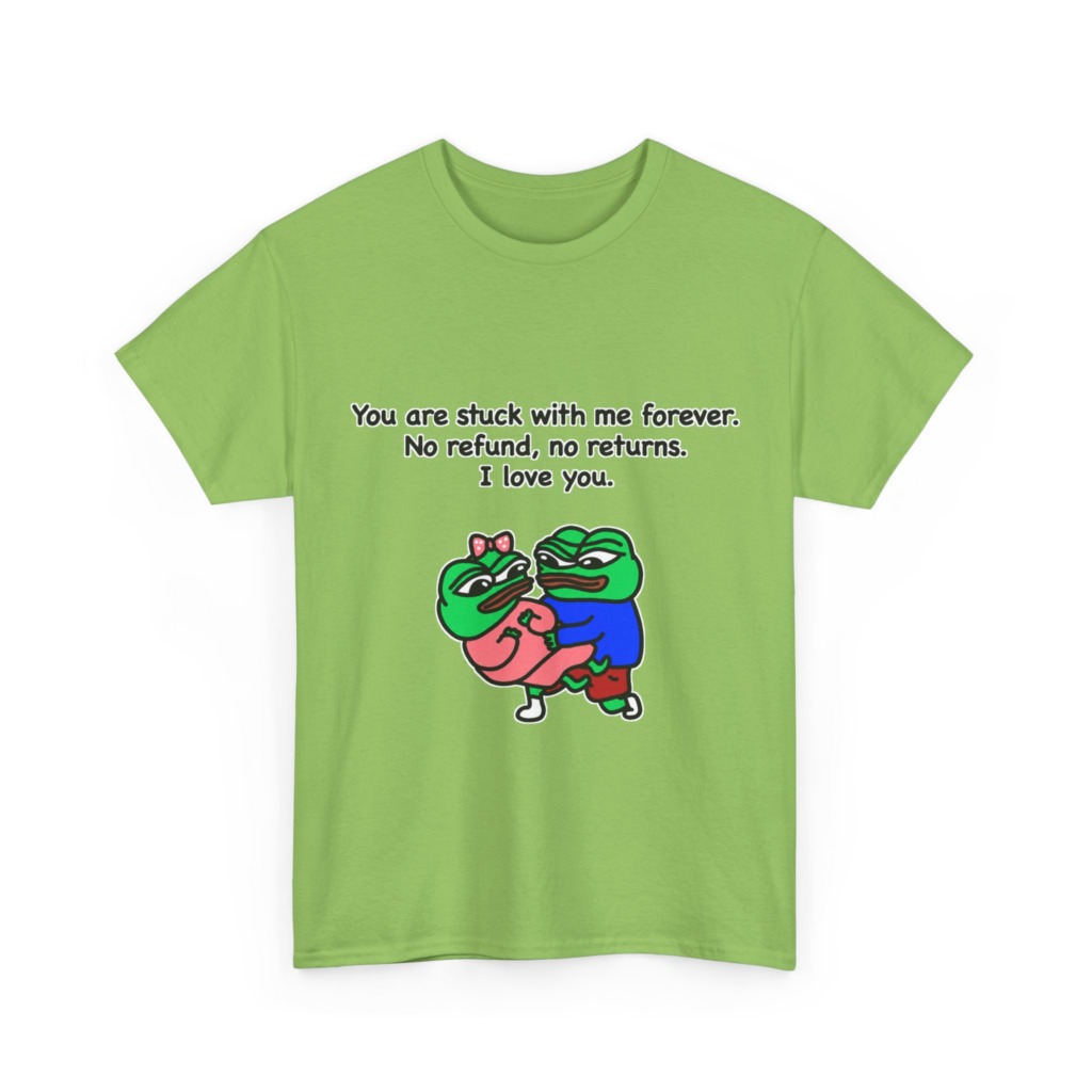 Forever Stuck Love Frogs Graphic Tee