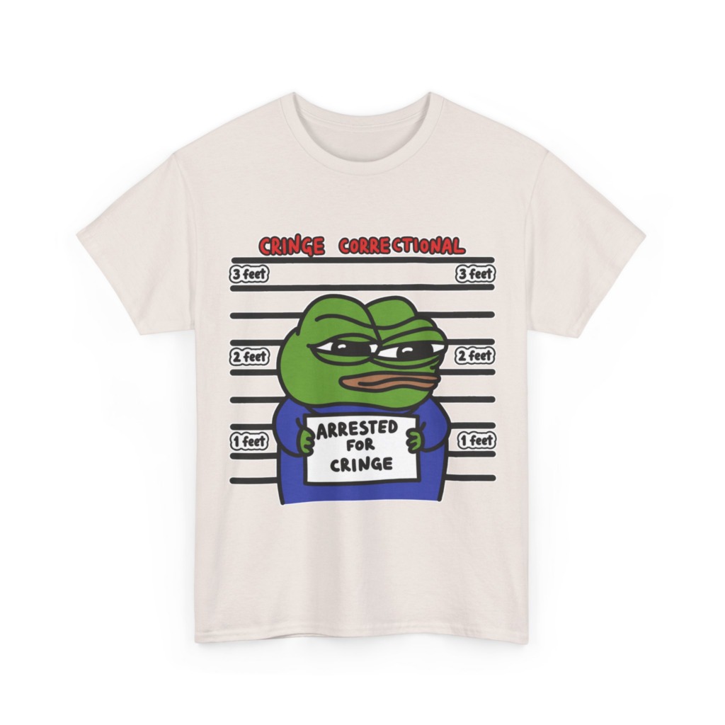 Pepe the Frog Cringe Correctional T-Shirt