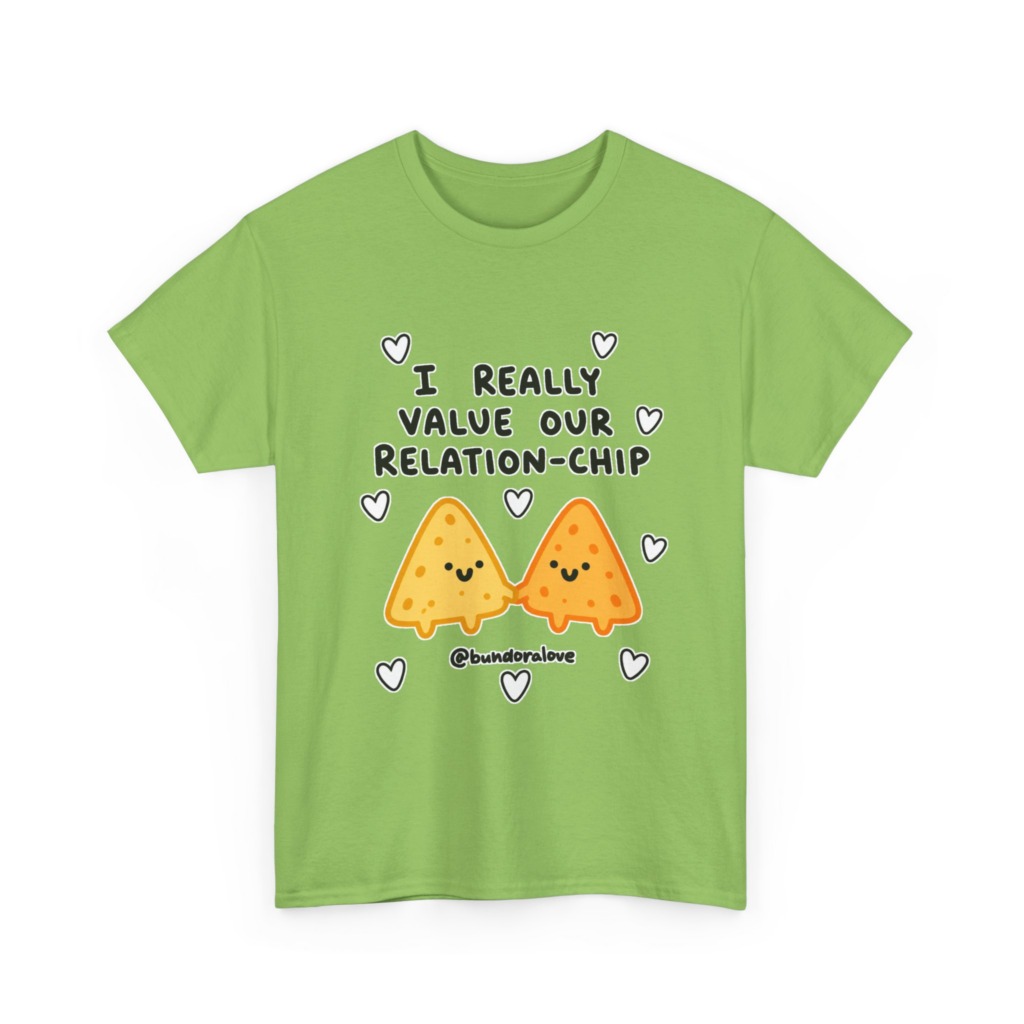 T-Shirt: Cute Nacho 'Relation-Chip' Graphic