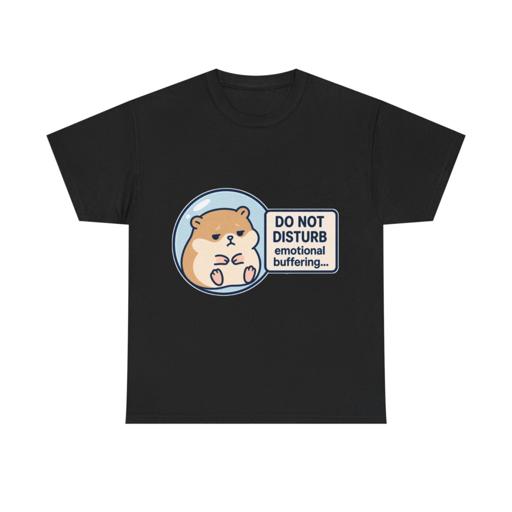 Graphic Tee: Emotional Buffering Hamster