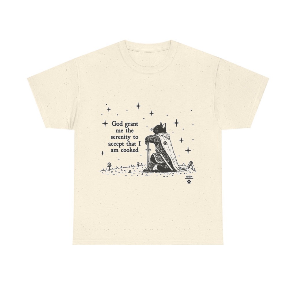 Cat Knight 'I Am Cooked' Graphic Tee