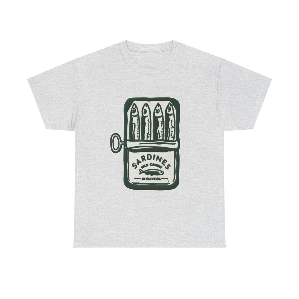 Embroidered Sardine Can Patch