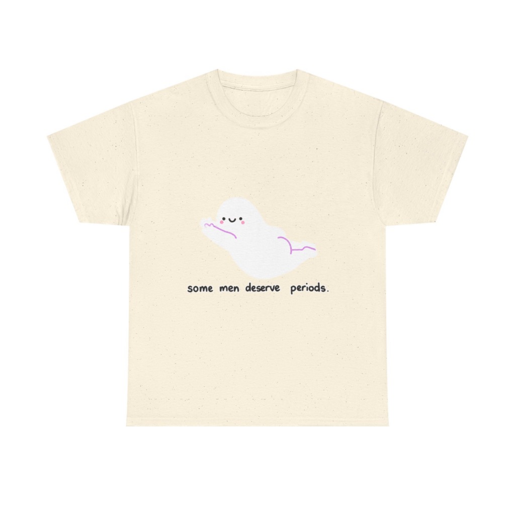 Ghost 'Some Men Deserve Periods' Statement T-Shirt