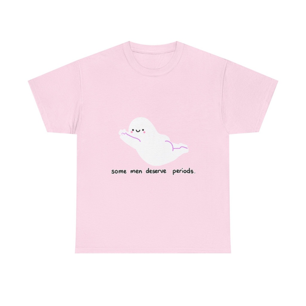 Ghost 'Some Men Deserve Periods' Statement T-Shirt