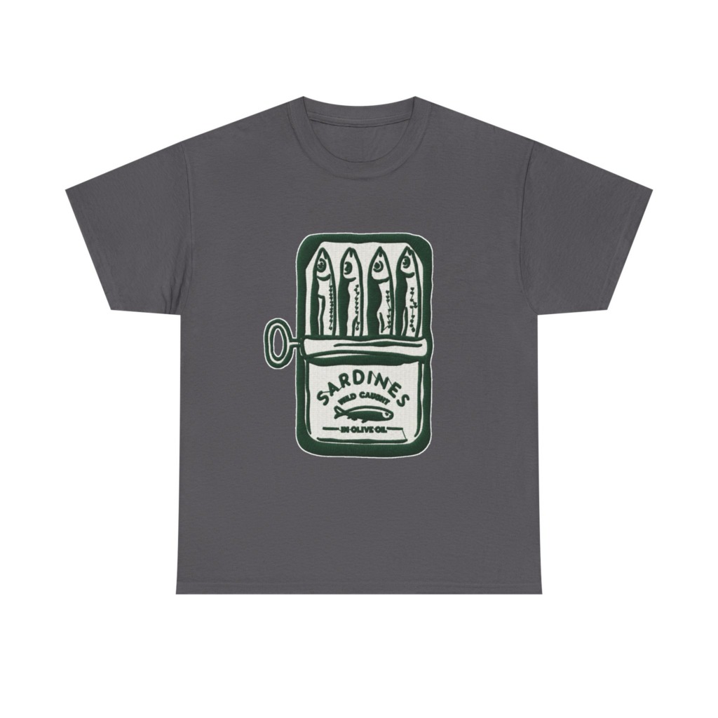 Embroidered Sardine Can Patch