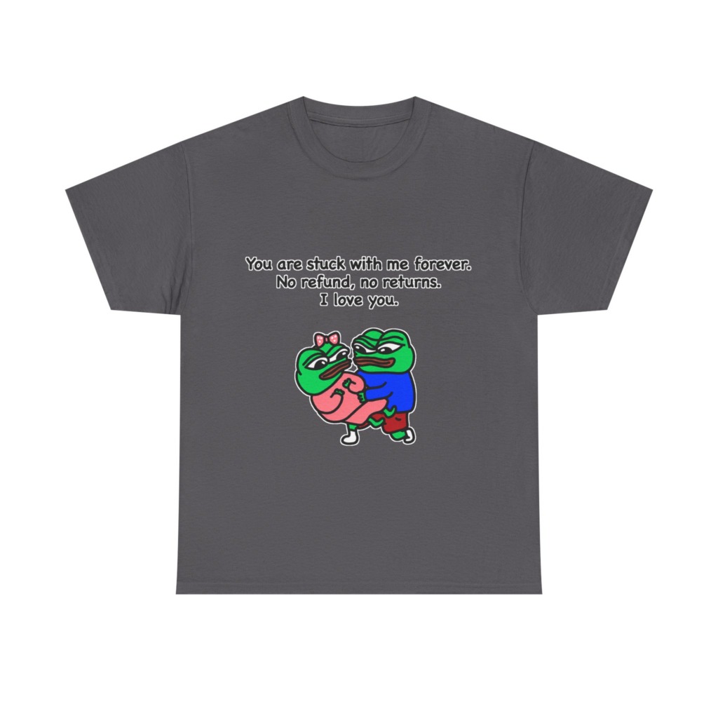 Forever Stuck Love Frogs Graphic Tee