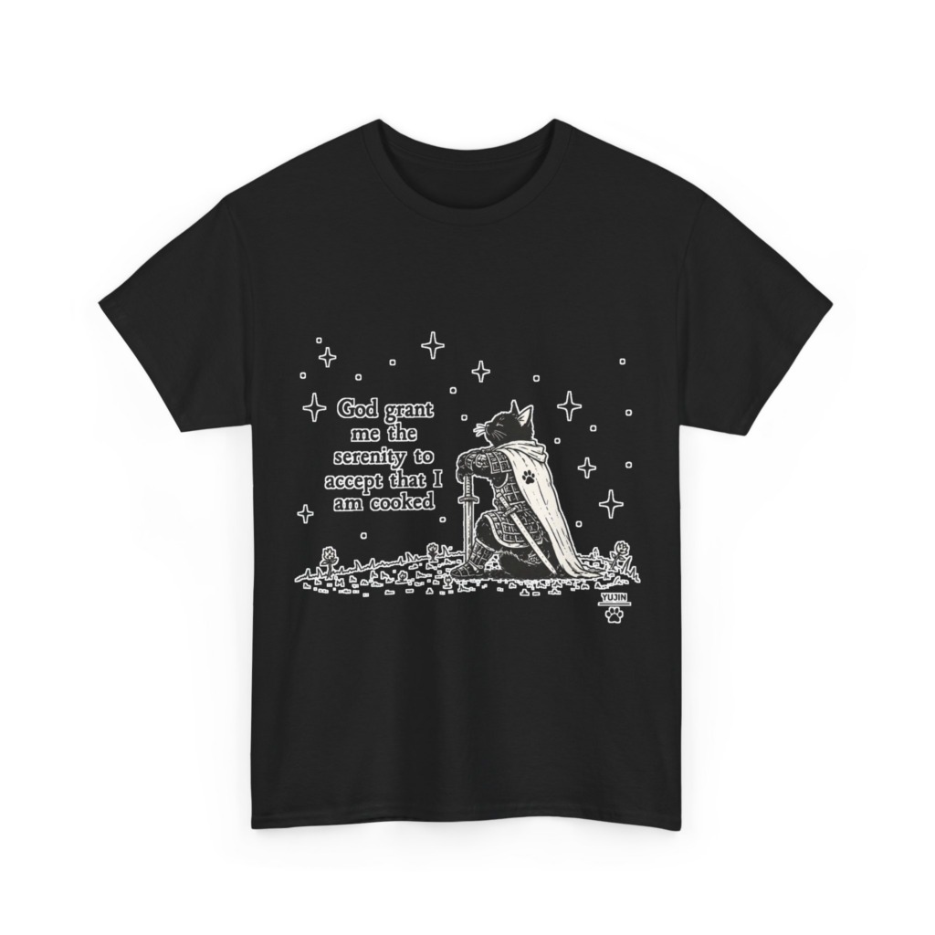 Cat Knight 'I Am Cooked' Graphic Tee