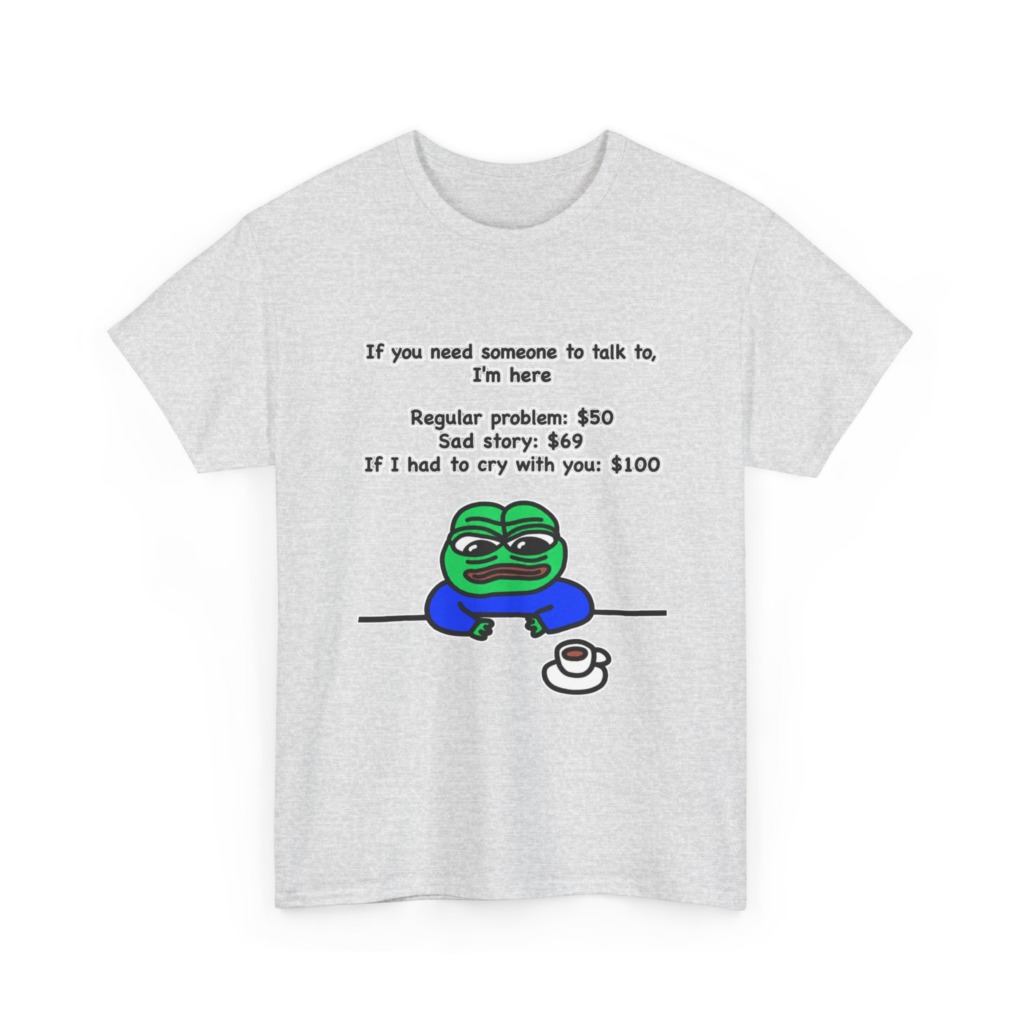 T-Shirt: Pepe the Frog Listener Meme