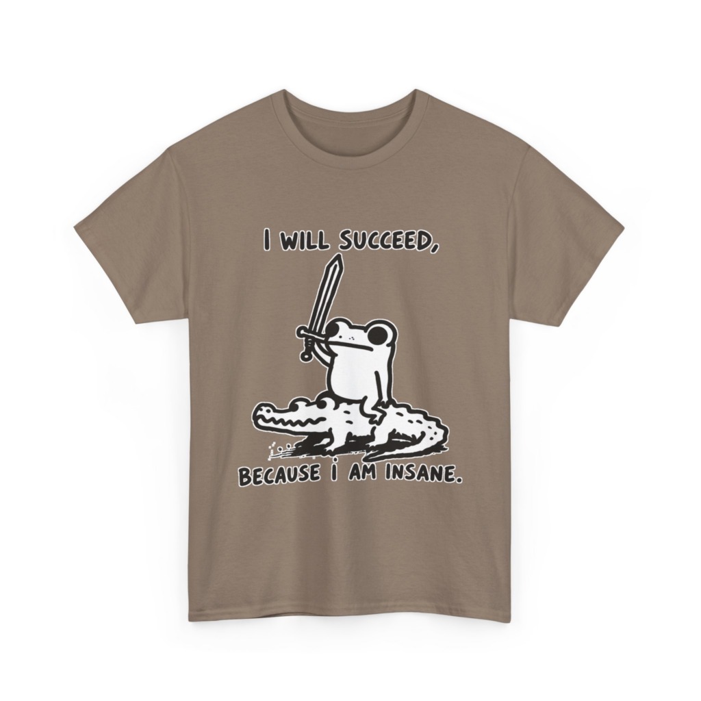 Graphic T-Shirt: Insane Frog Rider with Sword