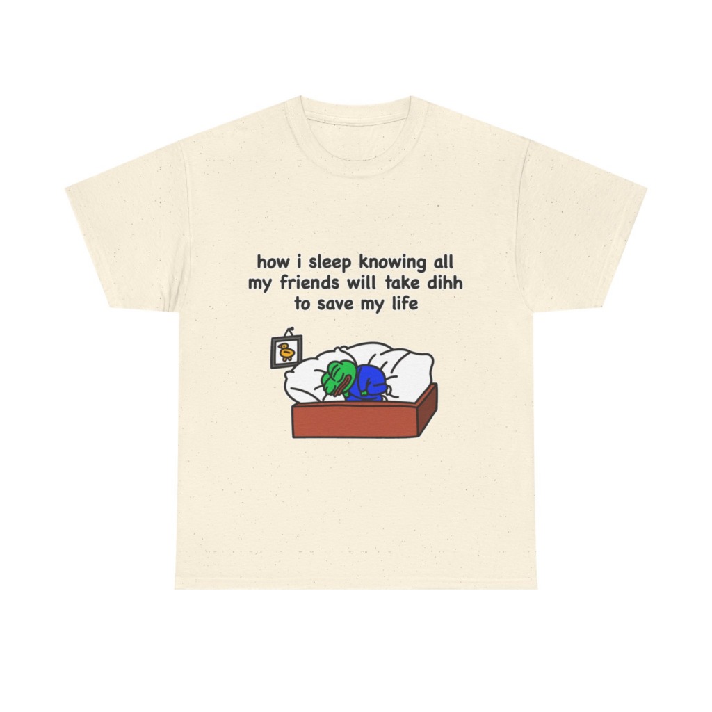 Pepe Frog 'How I Sleep' Meme Graphic Tee