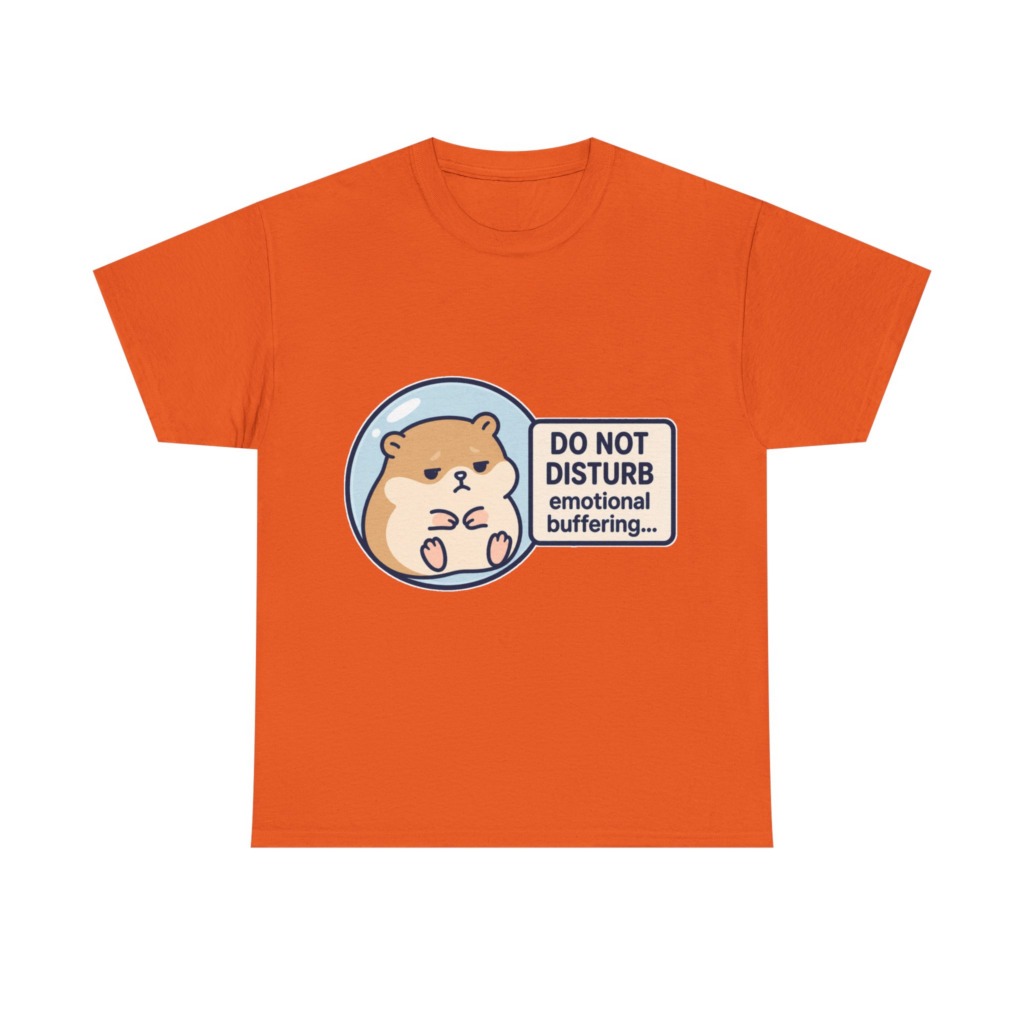 Graphic Tee: Emotional Buffering Hamster