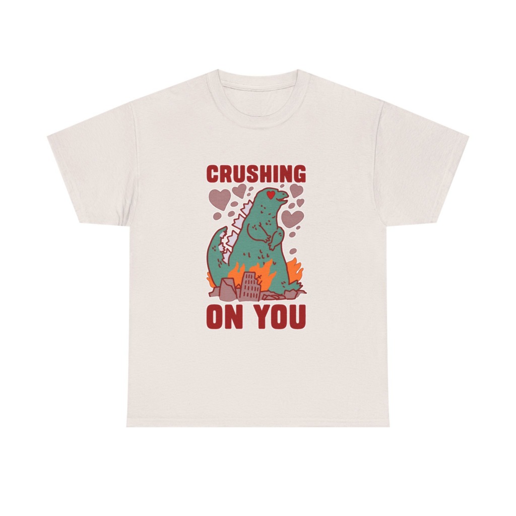 Godzilla 'Crushing On You' Graphic T-Shirt