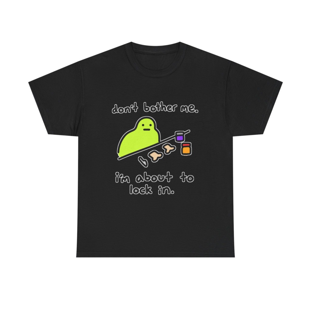 Lime Blob 'Lock In' Graphic T-Shirt
