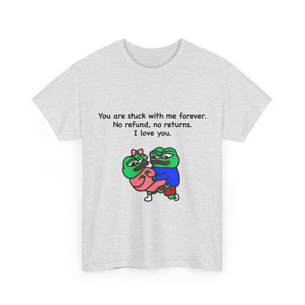 Forever Stuck Love Frogs Graphic Tee