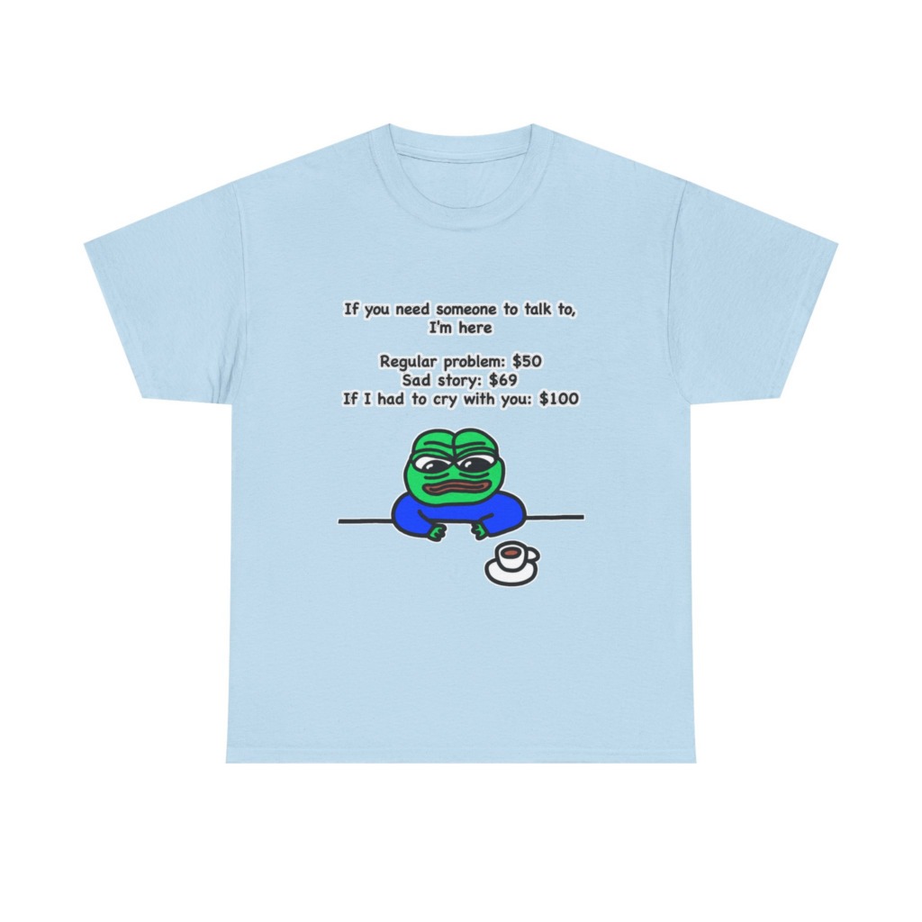 T-Shirt: Pepe the Frog Listener Meme