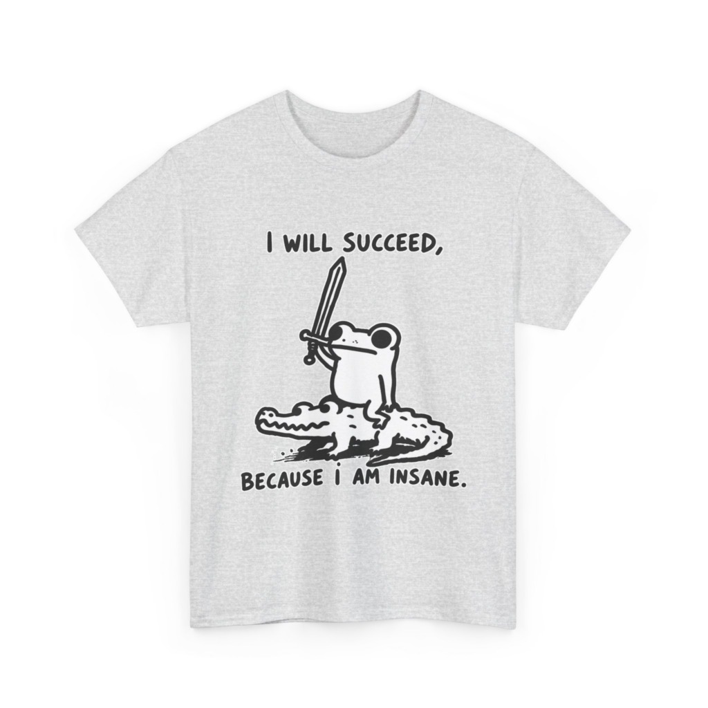 Graphic T-Shirt: Insane Frog Rider with Sword