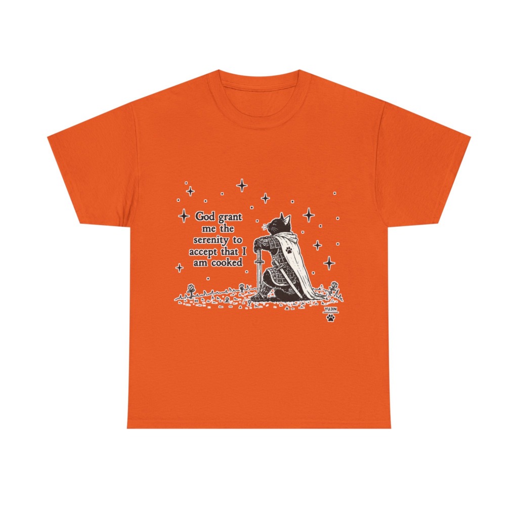 Cat Knight 'I Am Cooked' Graphic Tee