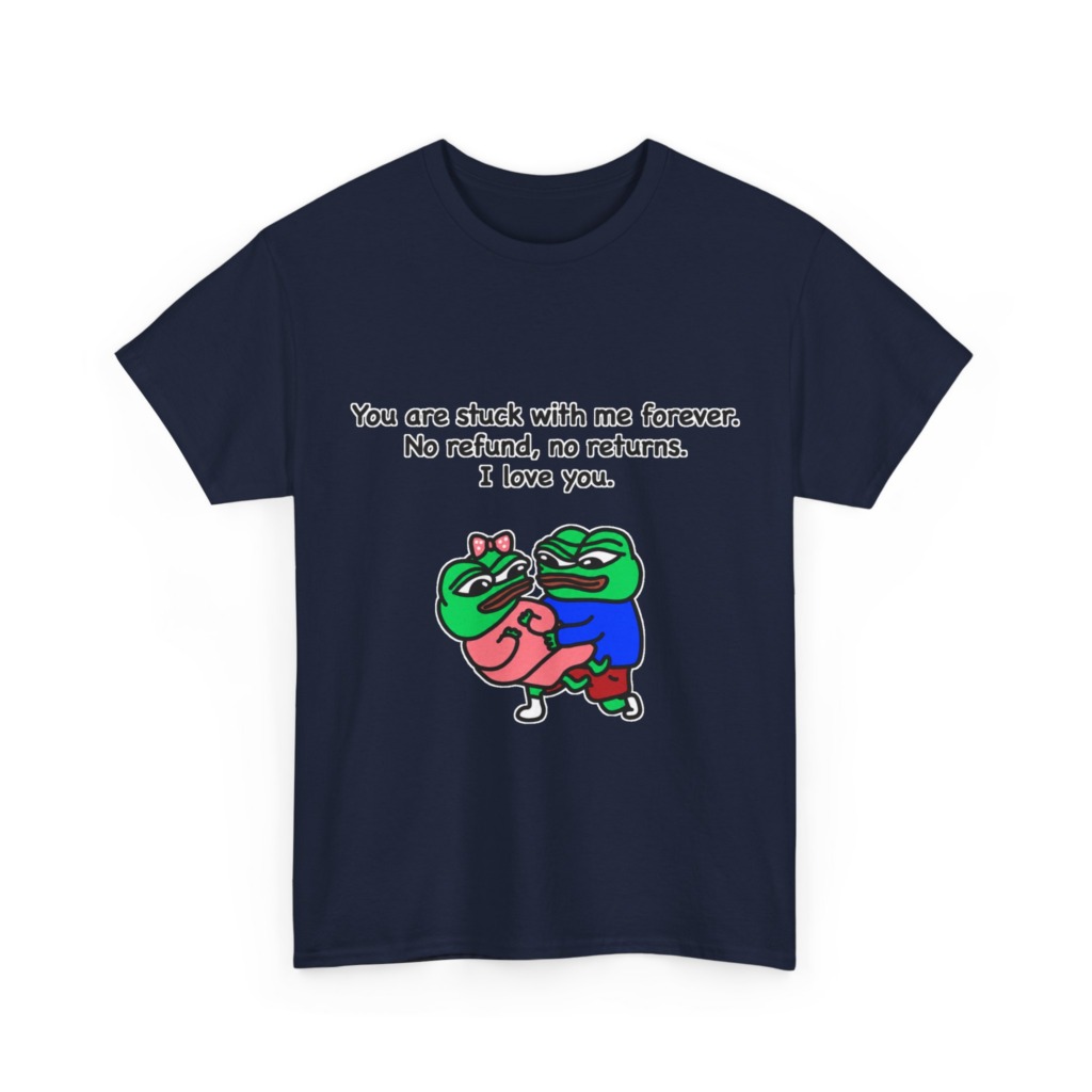 Forever Stuck Love Frogs Graphic Tee