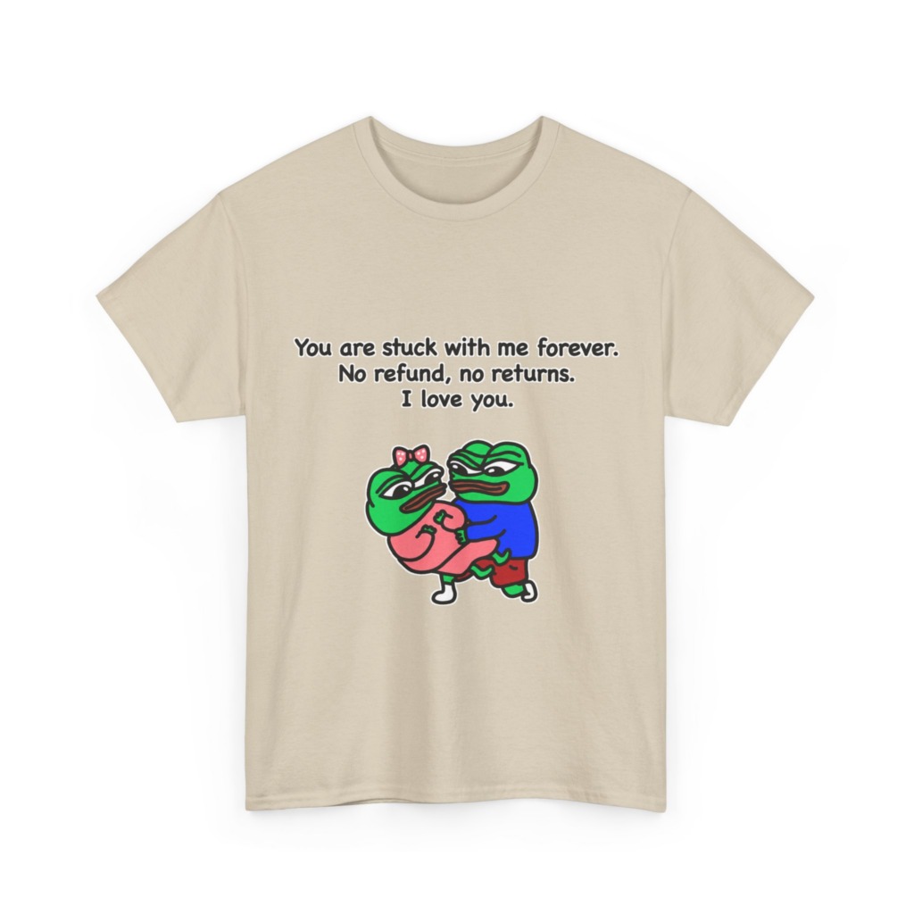 Forever Stuck Love Frogs Graphic Tee