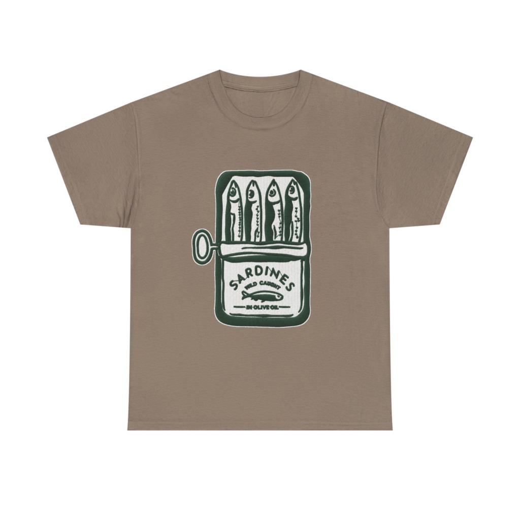 Embroidered Sardine Can Patch