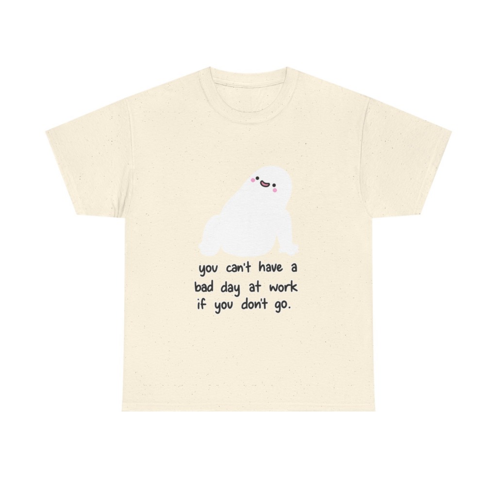 Ghost 'No Work Bad Day' Graphic Tee