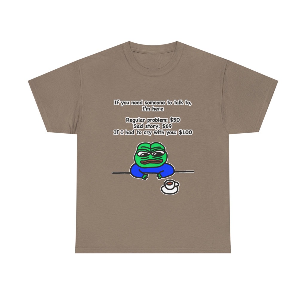 T-Shirt: Pepe the Frog Listener Meme