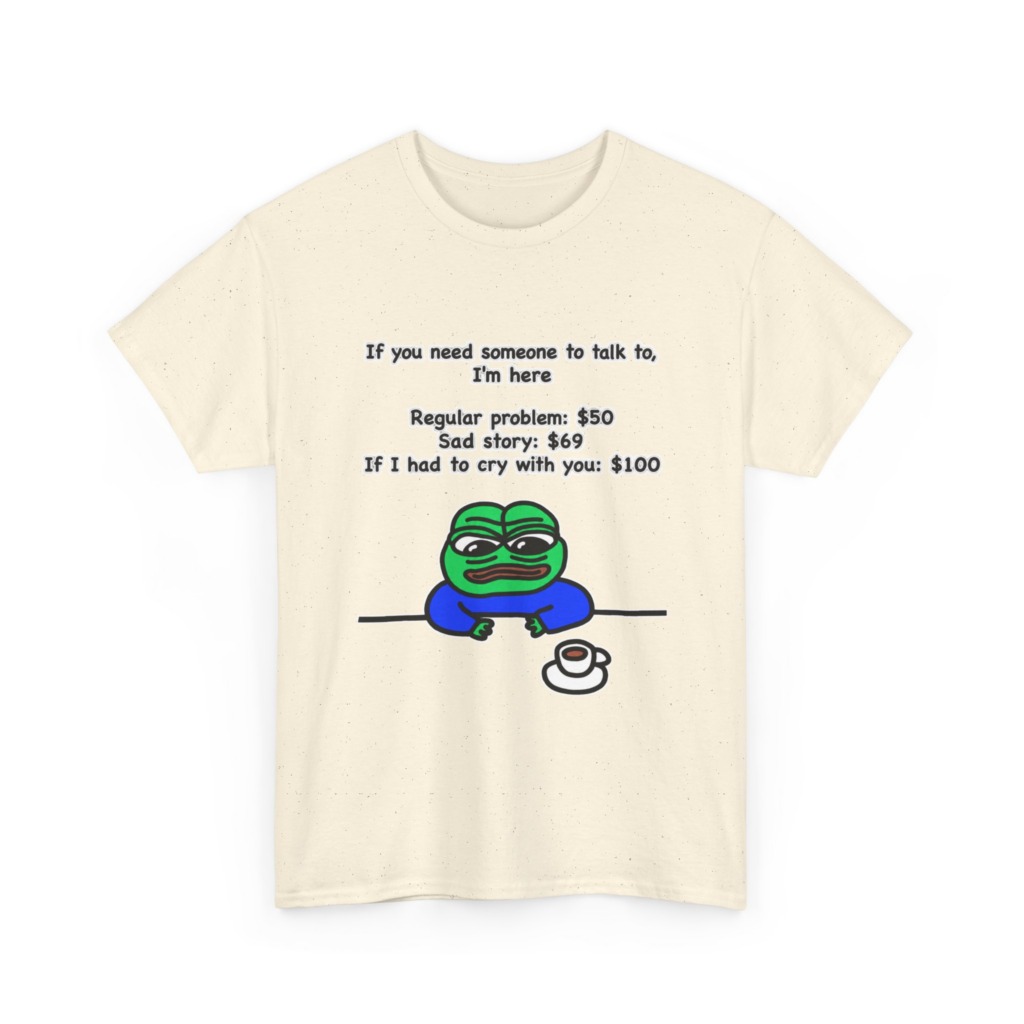 T-Shirt: Pepe the Frog Listener Meme