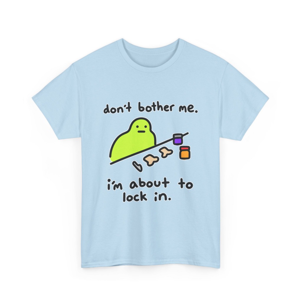 Lime Blob 'Lock In' Graphic T-Shirt