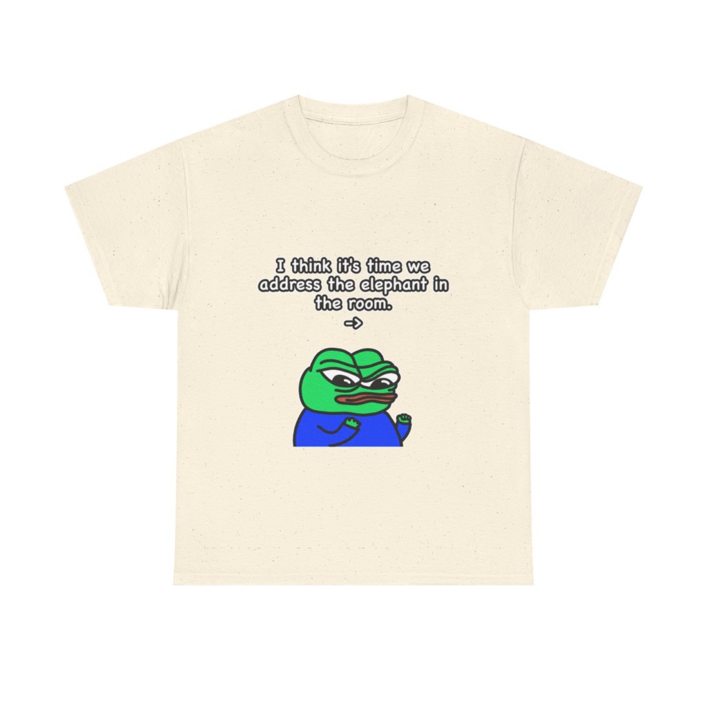 Pepe Frog 'Elephant in the Room' T-Shirt