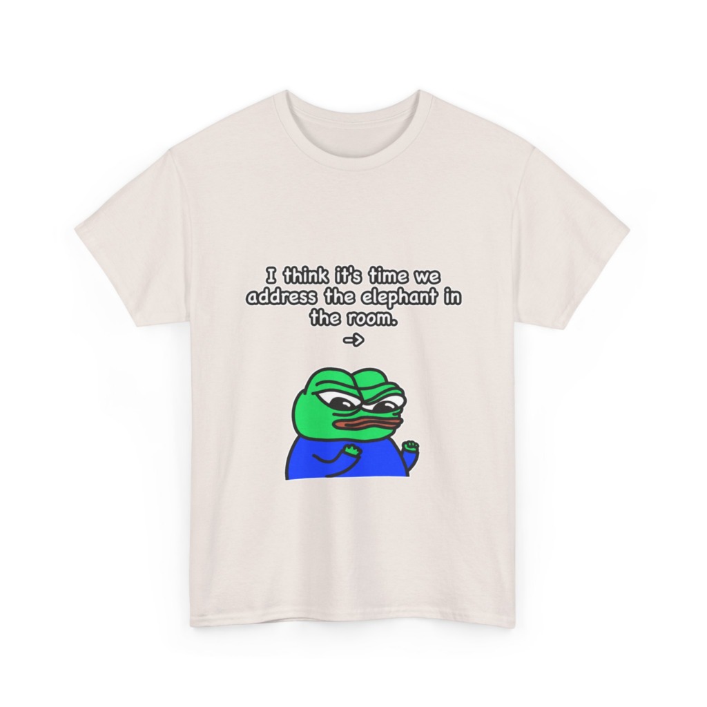 Pepe Frog 'Elephant in the Room' T-Shirt