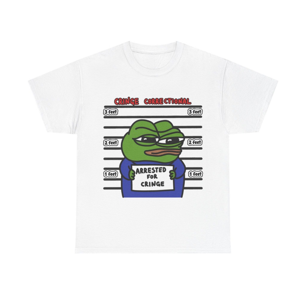Pepe the Frog Cringe Correctional T-Shirt
