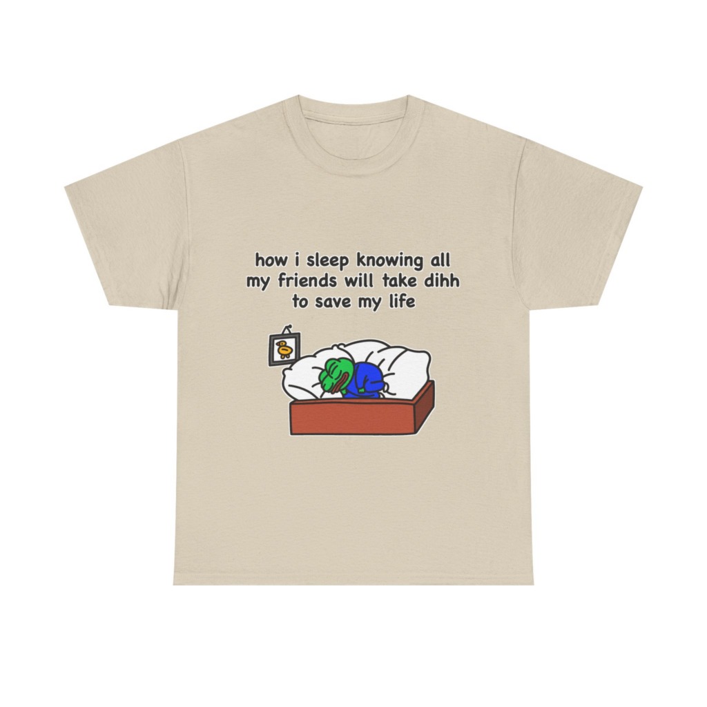 Pepe Frog 'How I Sleep' Meme Graphic Tee