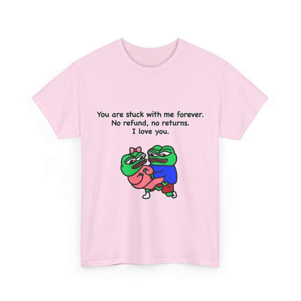 Forever Stuck Love Frogs Graphic Tee