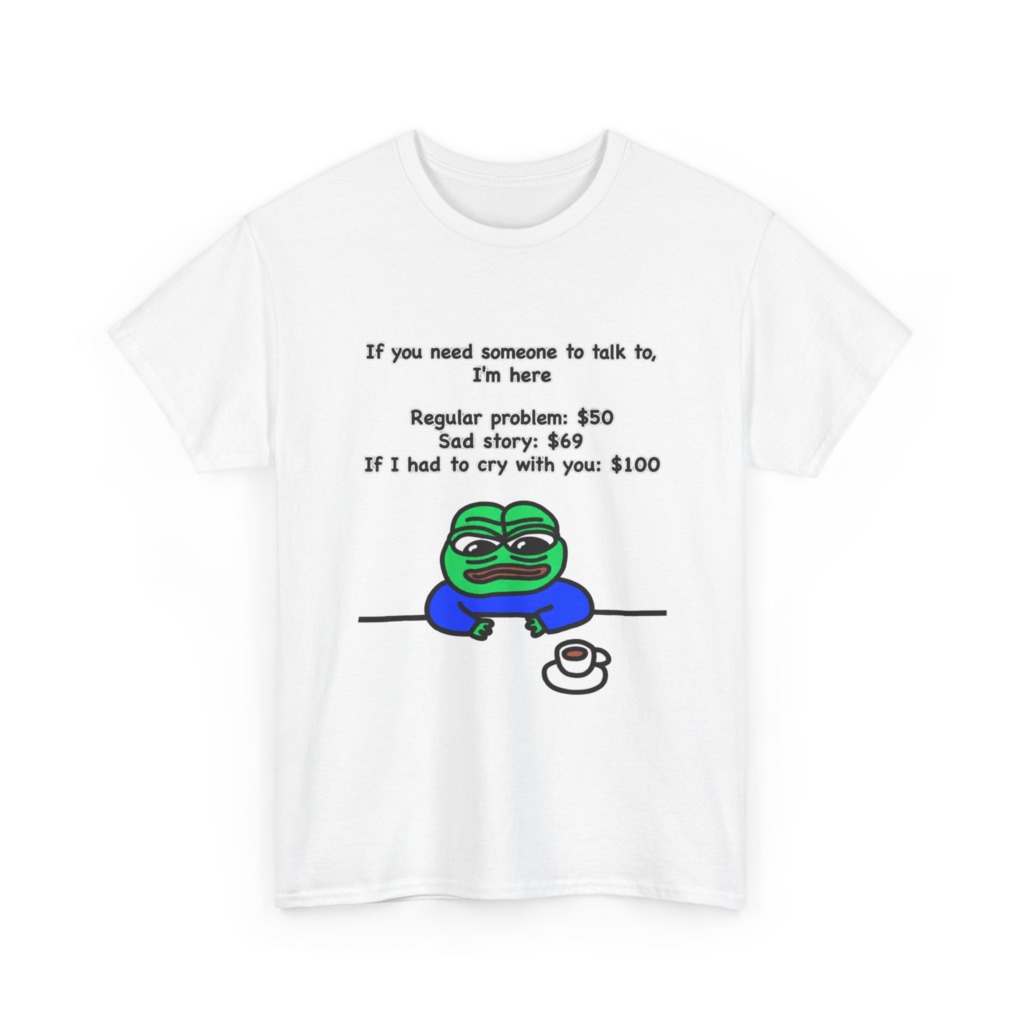 T-Shirt: Pepe the Frog Listener Meme