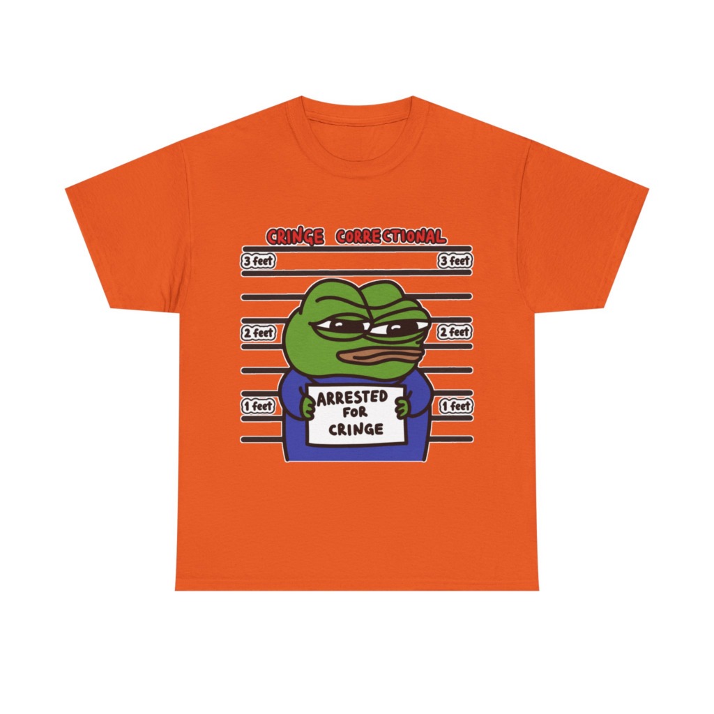 Pepe the Frog Cringe Correctional T-Shirt
