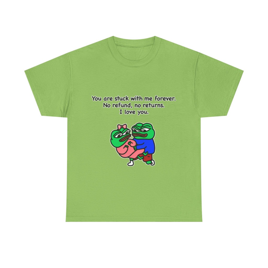 Forever Stuck Love Frogs Graphic Tee
