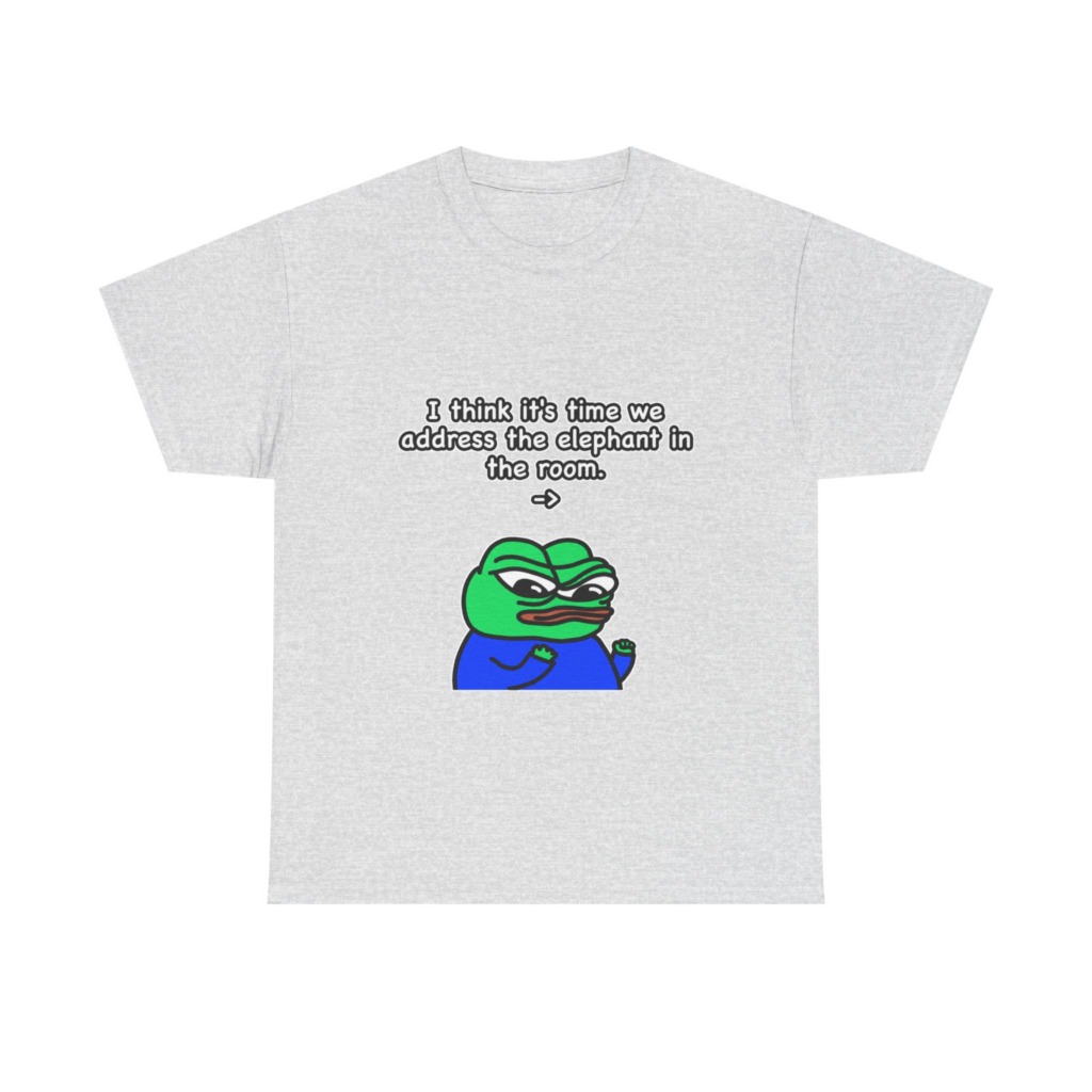 Pepe Frog 'Elephant in the Room' T-Shirt