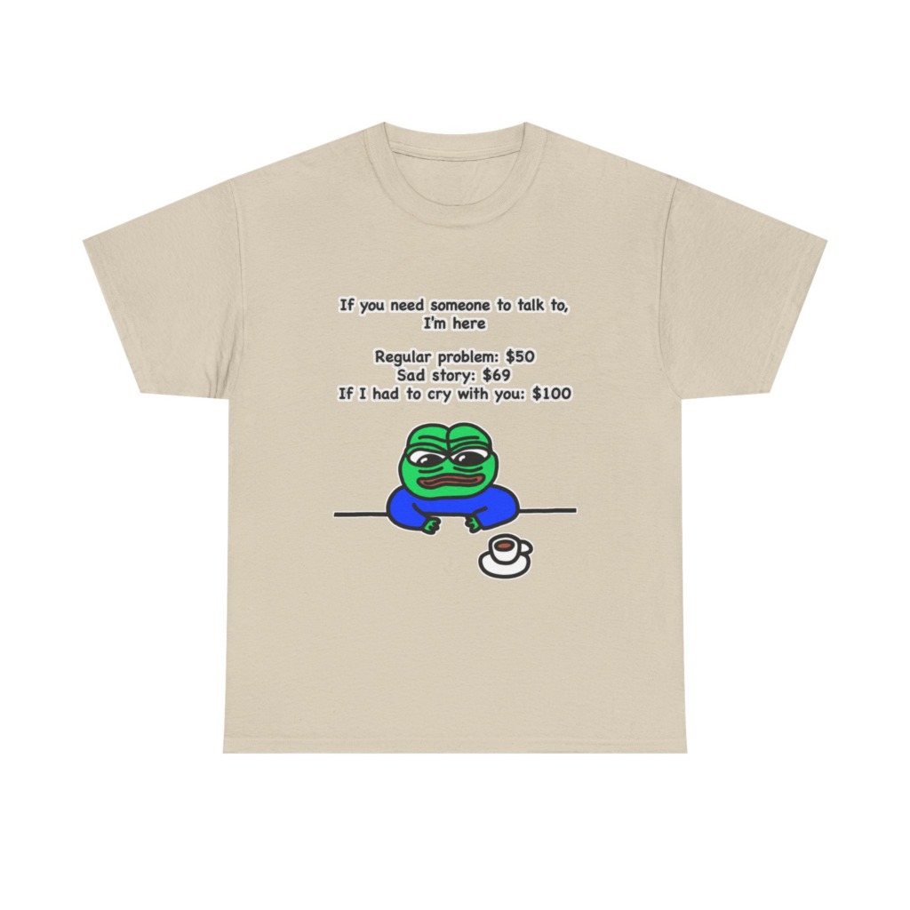 T-Shirt: Pepe the Frog Listener Meme