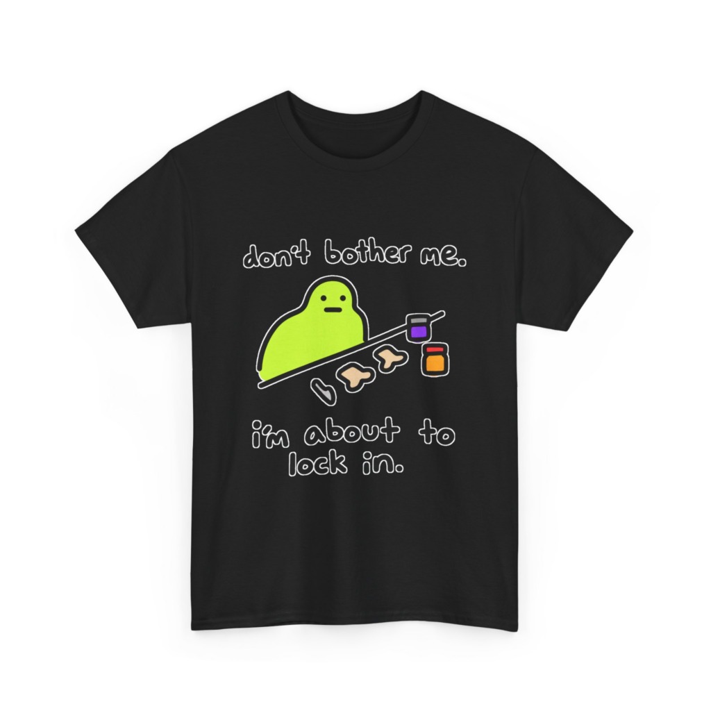 Lime Blob 'Lock In' Graphic T-Shirt