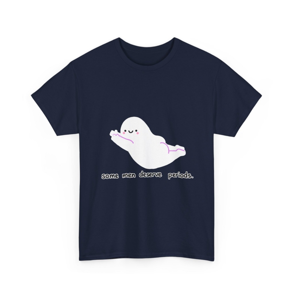 Ghost 'Some Men Deserve Periods' Statement T-Shirt